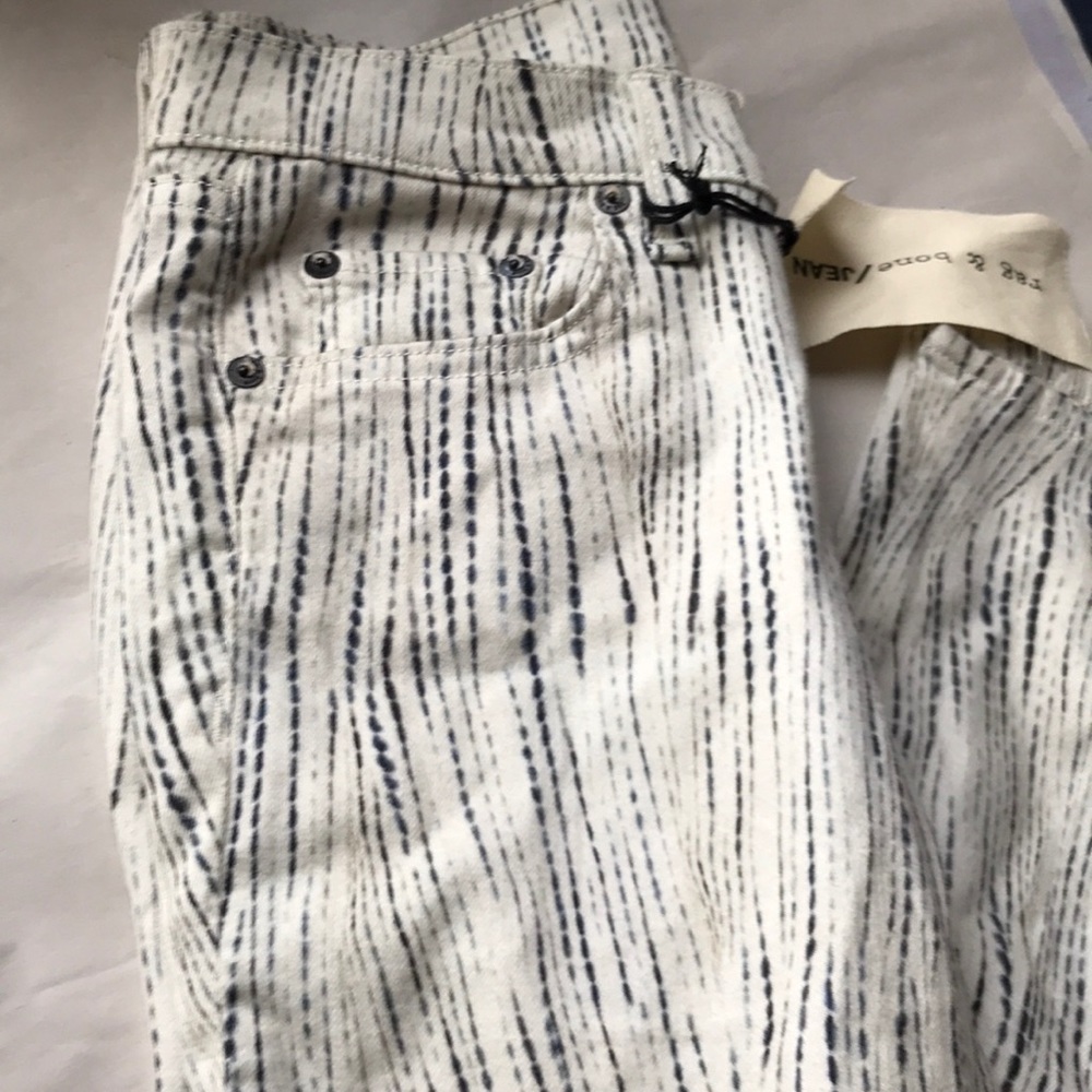NWT Rag and Bone Riptide Skinny Jeans Size 26 - Picture 4 of 8